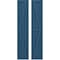 Ekena Millwork Americraft 3-Board Wood 2 Equal Panel Frmd Board-n-Batten Shutters w/Dbl Z-Bar, ARW102BF311X77HBH, PR ARW102BF311X77HBH - alternate 1